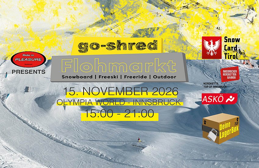 go-shred Flohmarkt 2026