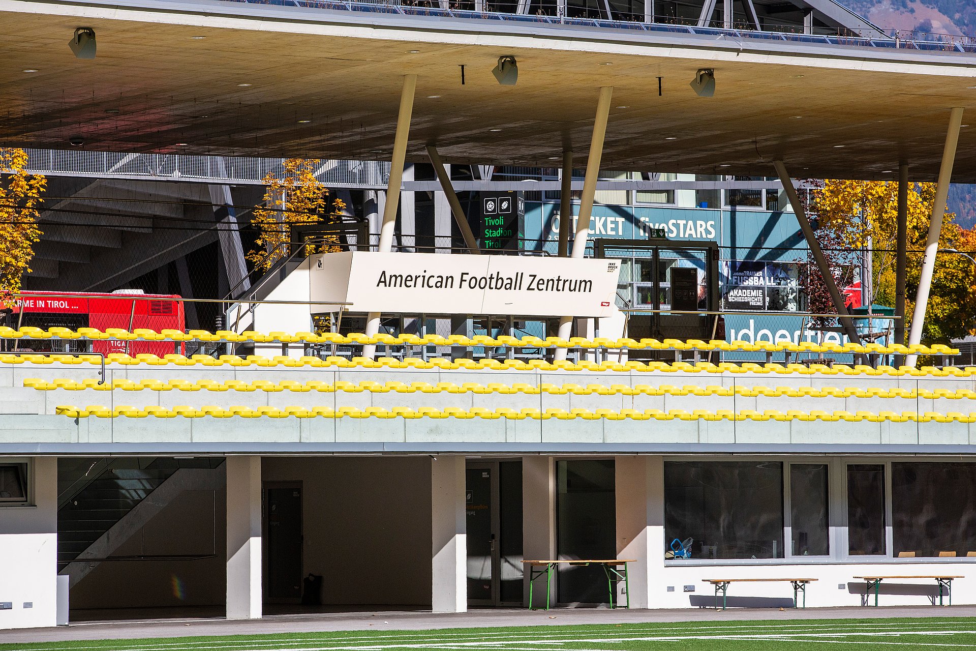 Olympiaworld Innsbruck: American Football Center