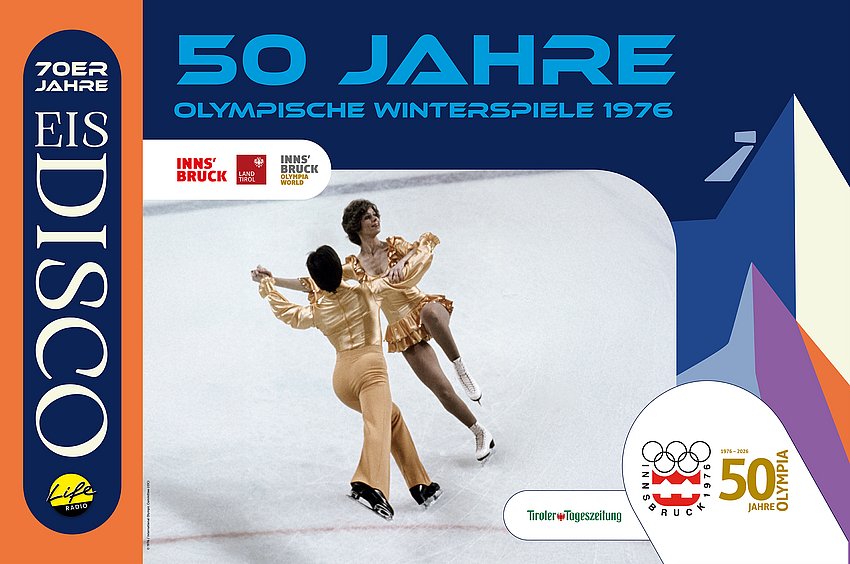 70er-Jahre Eisdisco - 50 Jahre Olympia 1976-2026