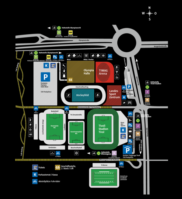 Olympiaworld map