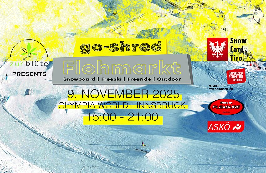 go-shred Flohmarkt 2025
