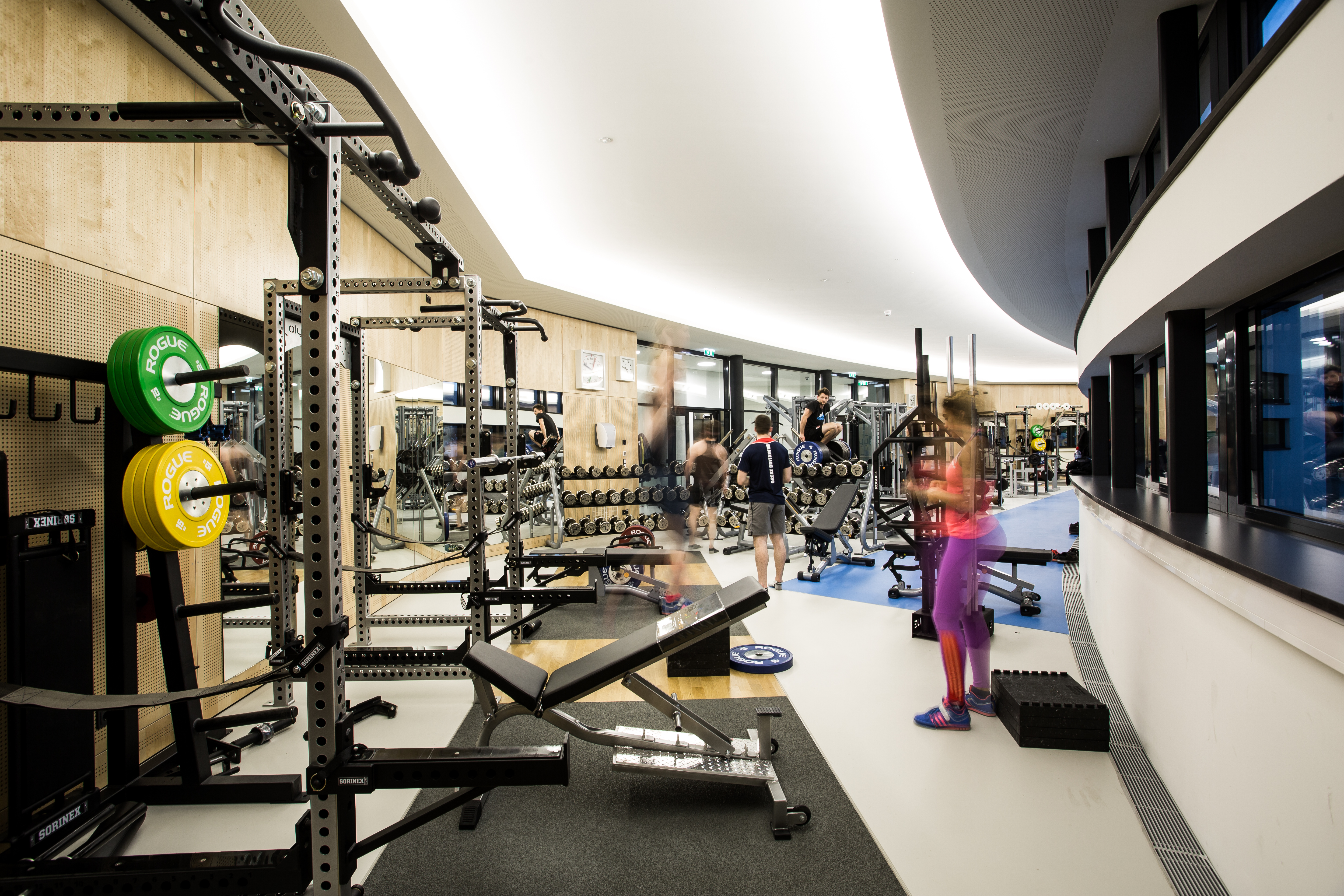 Olympiaworld Innsbruck weight room