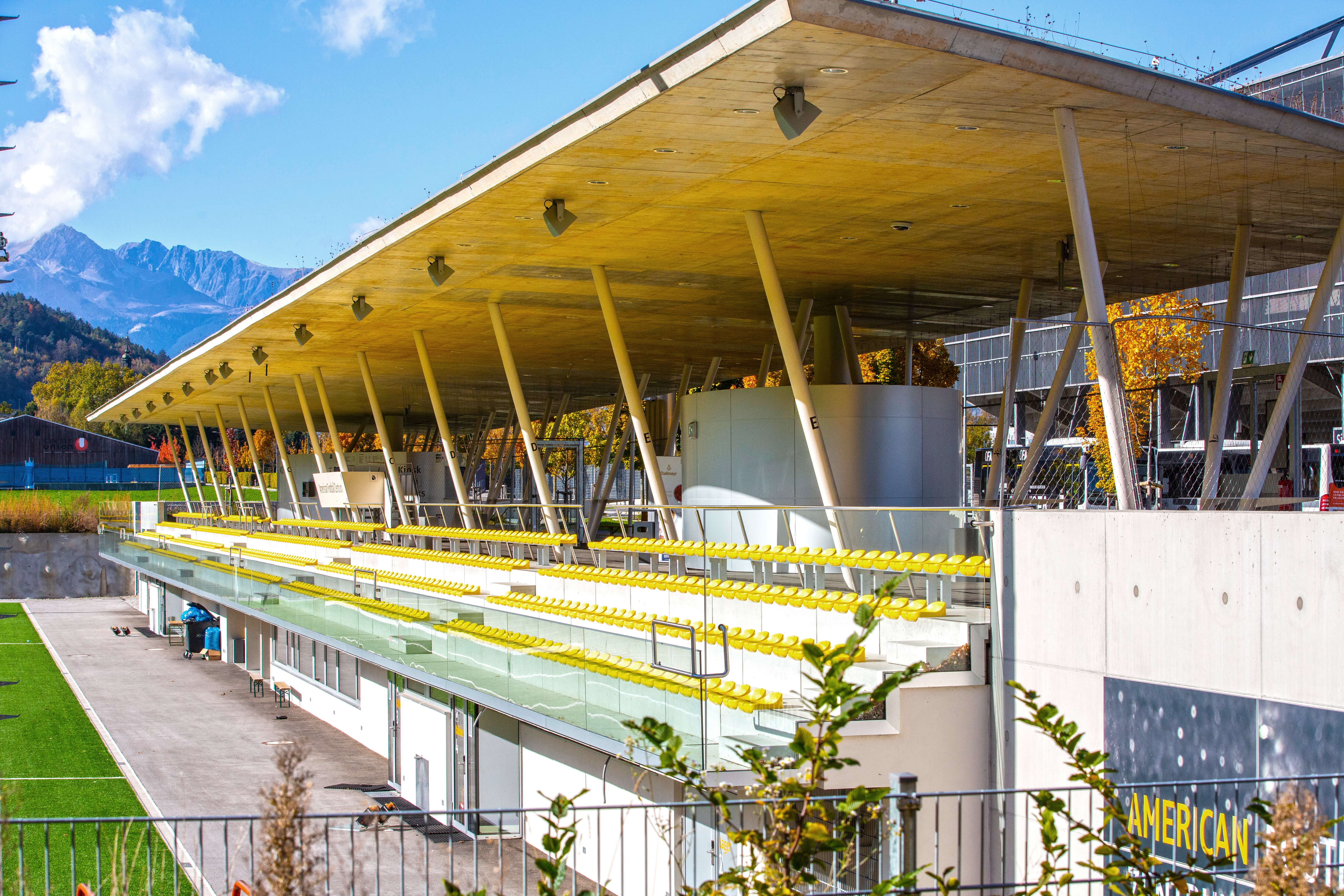 Olympiaworld Innsbruck Tribünen