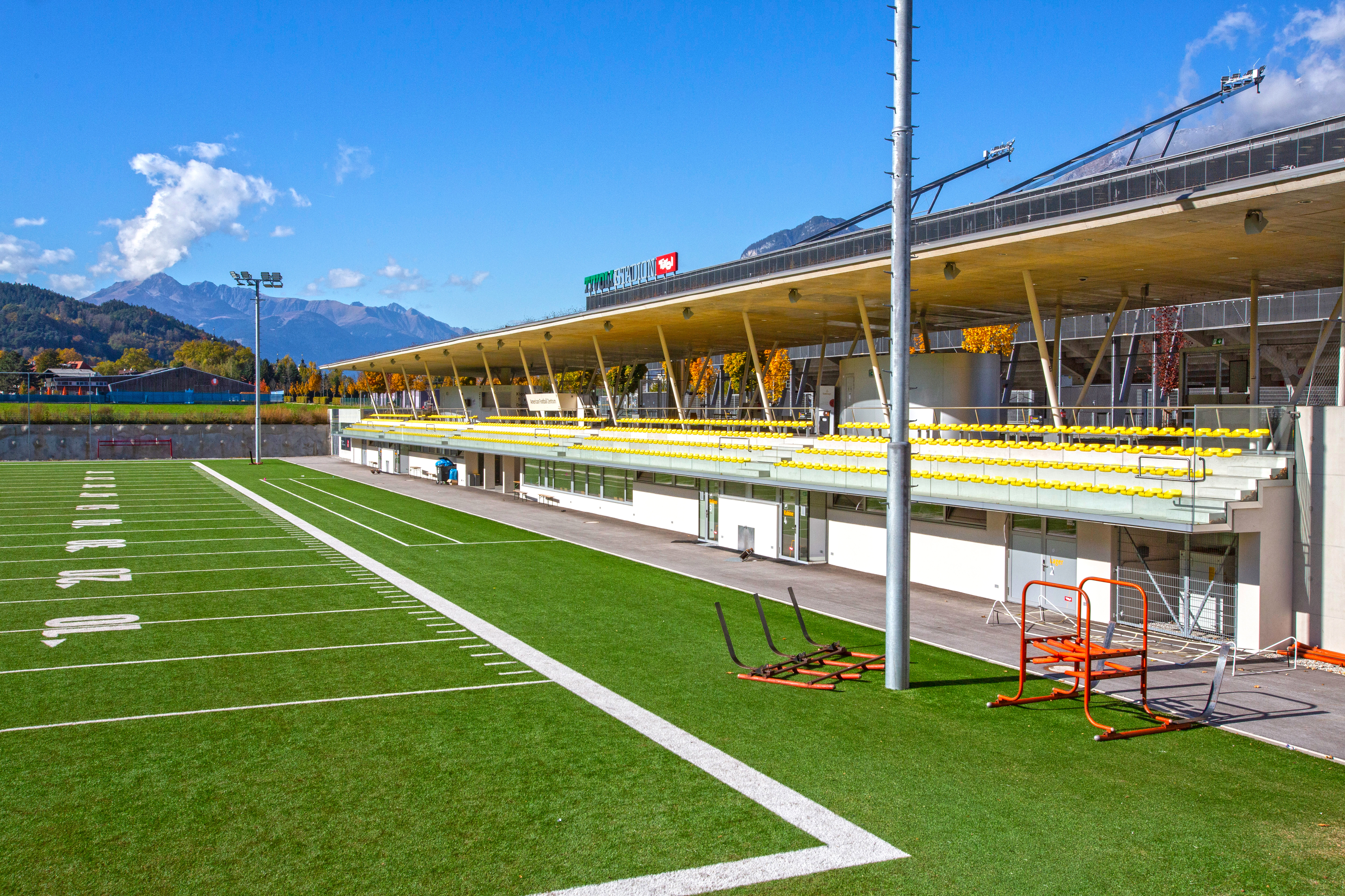 Olympiaworld Innsbruck Tribünen