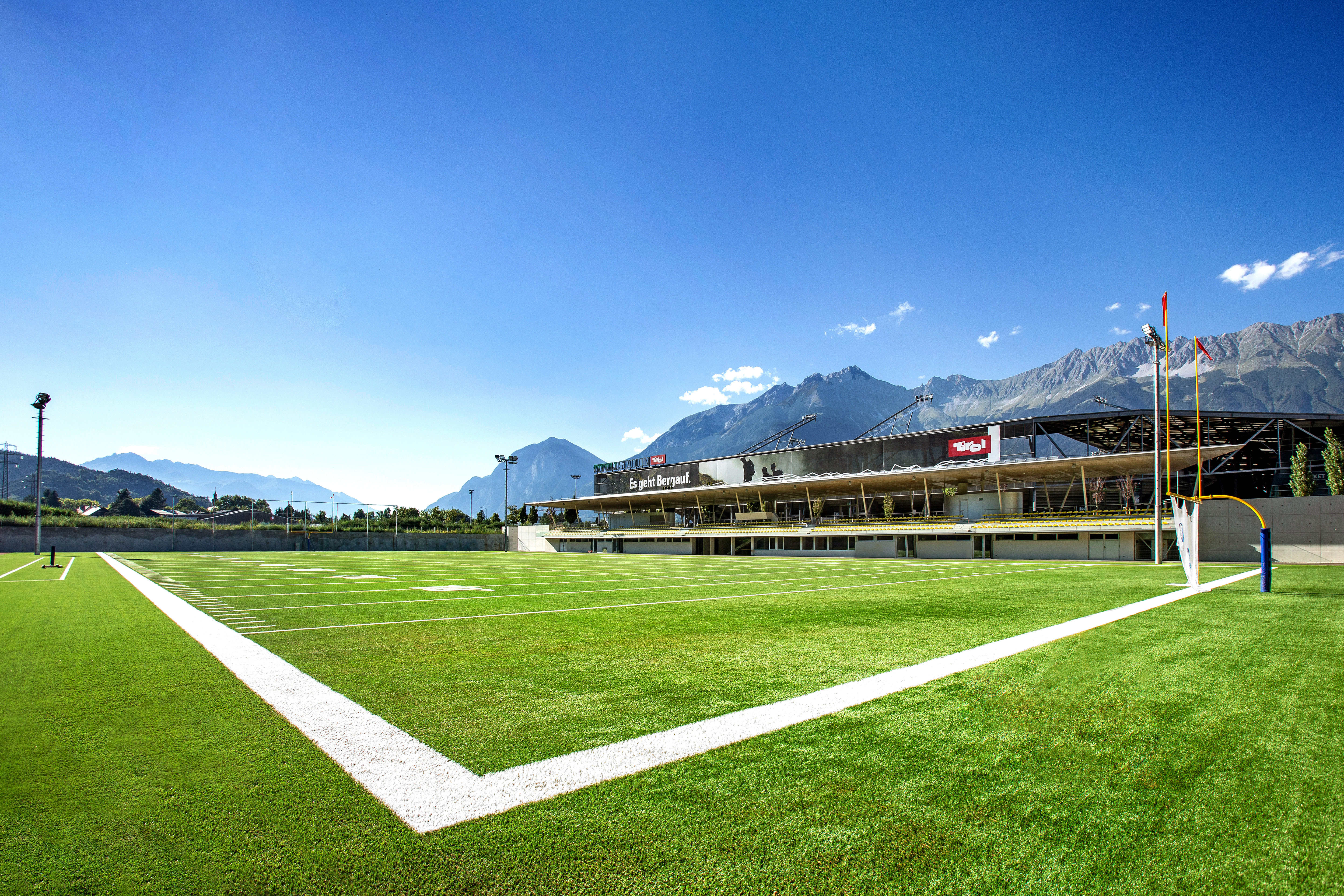 Olympiaworld Innsbruck overview American Football Center