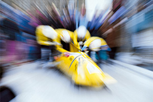 Olympiaworld Innsbruck Bob und 4 Piloten