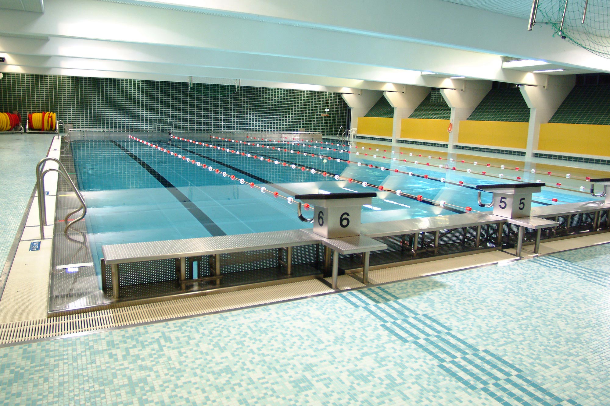 Olympiaworld Innsbruck swimming pool in the state sports center