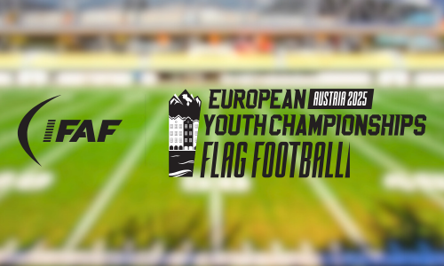 Logo Flag Footbal Jugend EM 2025